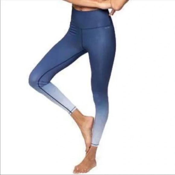 AR 33 Women's Leggings Alpha High Waist Ocean Fade Size XL - Picture 1 of 12
